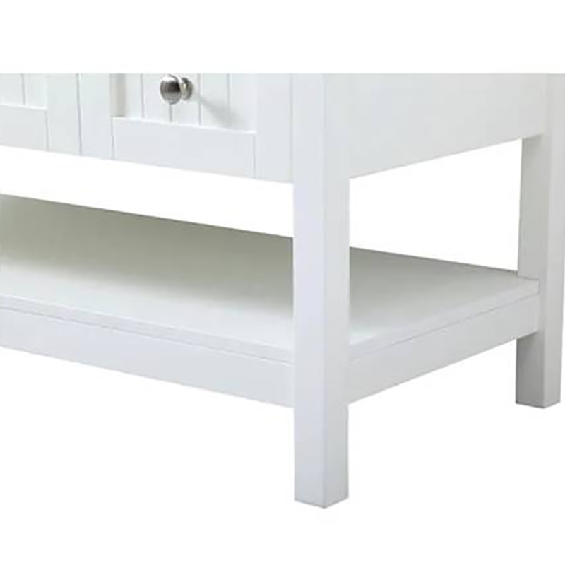 Marble Bathroom Vanity With Cuntertop Sink Solid Wood +MDF 48 Inch